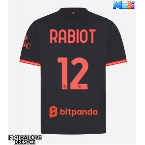 AC Milan Adrien Rabiot #12 Alternativní Dres 2026-27 Krátký Rukáv AC Milan Adrien Rabiot #12 Alternativní Dres 2026-27 Krátký Rukáv
